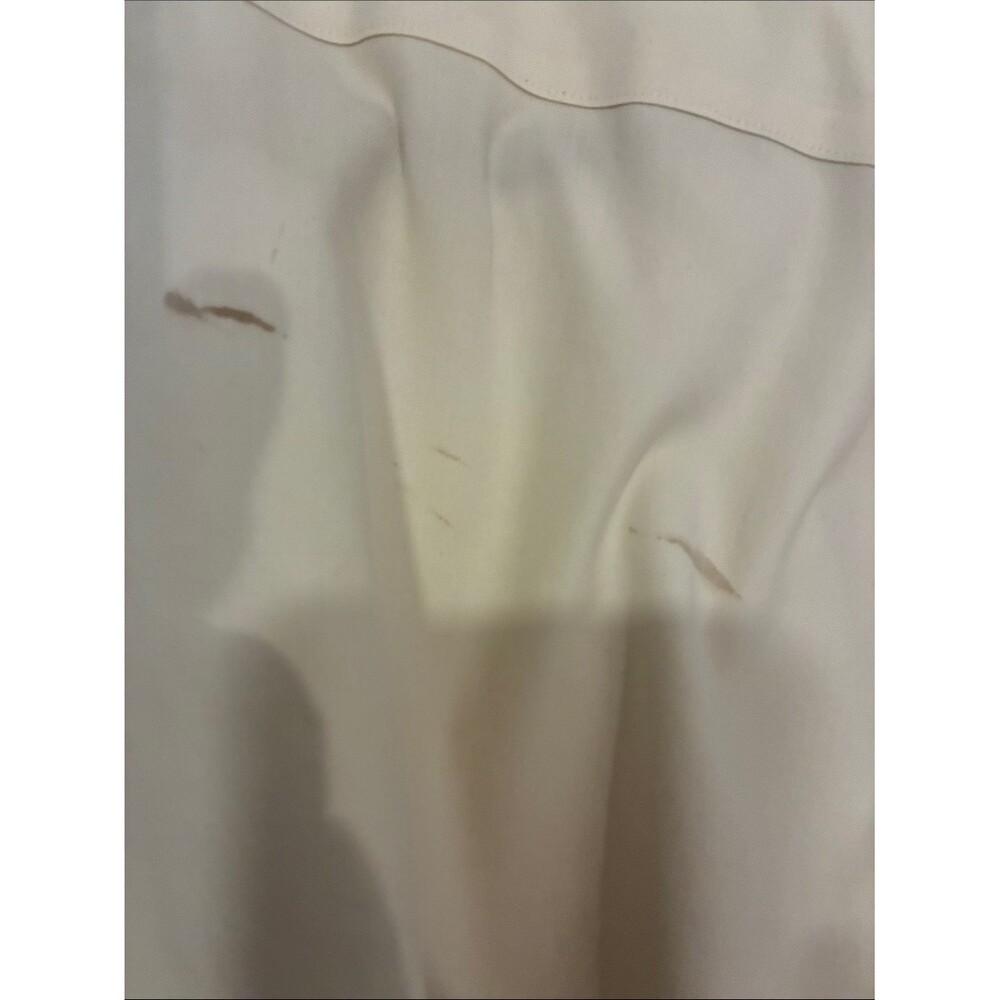 Brooks Brothers Cream Button-Down Dress Shirt - Picture 3 of 4